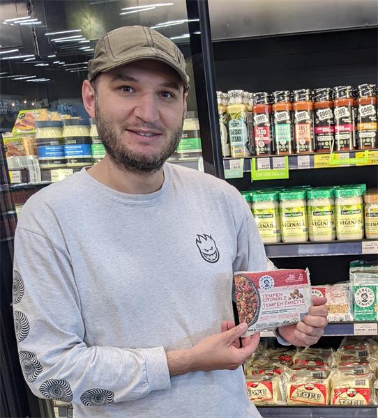Philip Diceanu, managing partner of Henry's Tempeh.